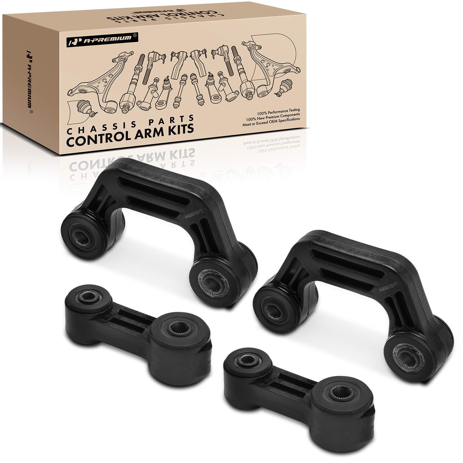 Amazon.com: A-Premium Set of 4, Front & Rear Sway Bar Links Kit